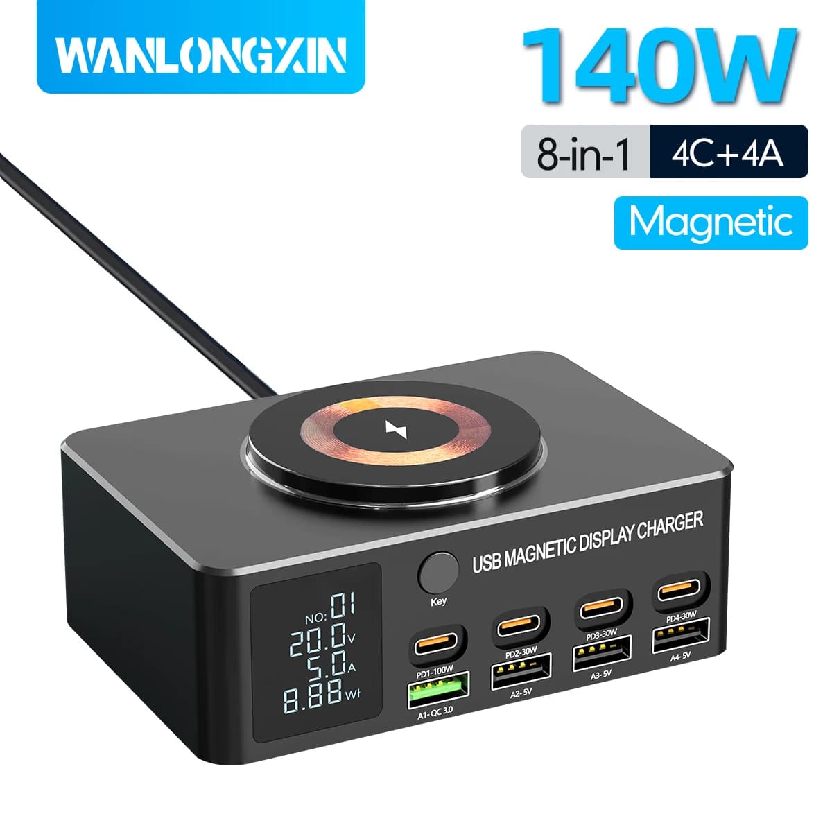 로코렌 400W GaN 고속충전기 $27.85, ASOMETCH 240W GaN 고속충전기 $26.67 외