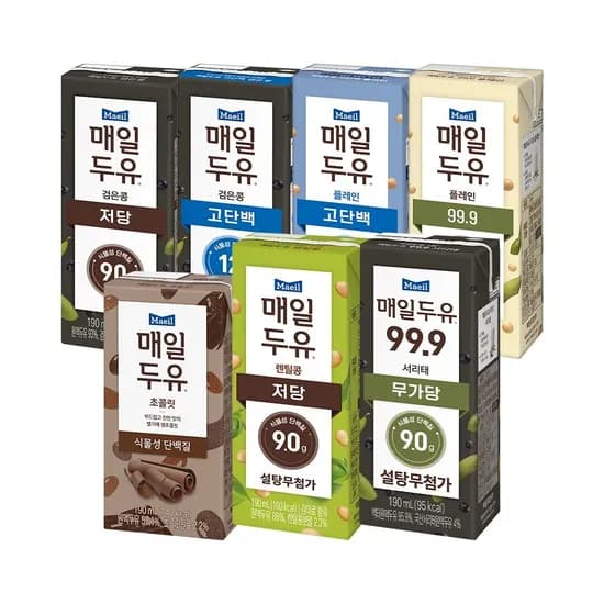매일유업 고단백 ,서리태 두유 48팩 등 (26,950원/무료)
