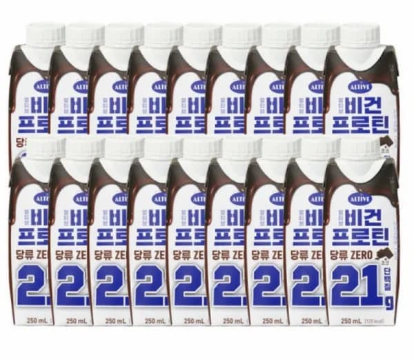 CJ 얼티브 비건프로틴 초코 50ml 18개