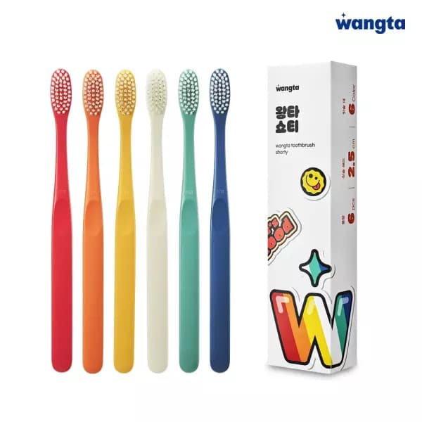 왕타 칫솔 쇼티 2개입+치실20P (9,900원/무료)1