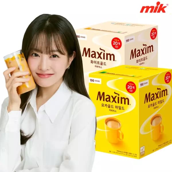 맥심 모카골드/화이트골드 380T (48,870원/무료)