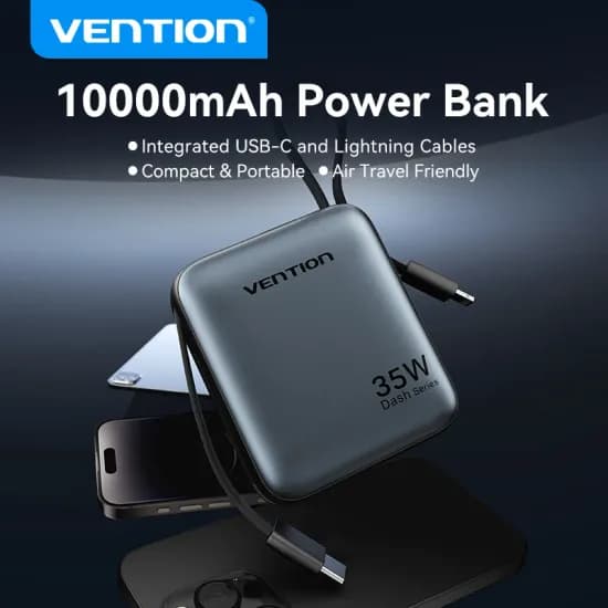 Vention 10000mAh PD 35W 충전 보조배터리