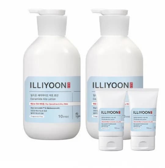 일리윤 세라마이드 아토로션 64ml 2개 +아토 로션 50ml 2개 (27,620원/무료)5