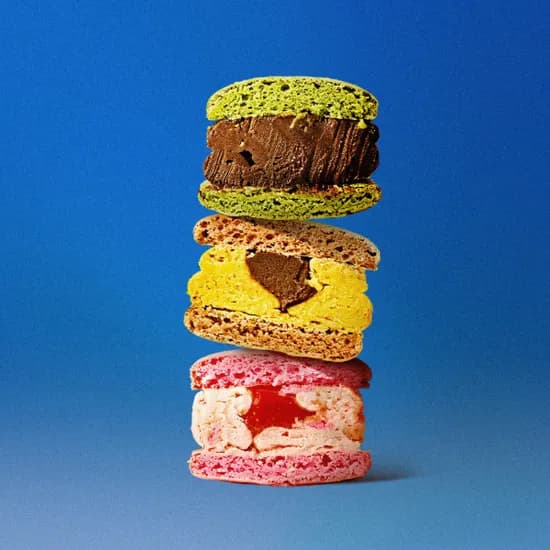 뚱카롱 모음] 4.5cm 쫀득 대왕 뚱카롱 8구 1박스 + 4구 1박스 (총12구)(9170원/무료)
