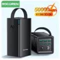 Rocoren 고속 충전 보조배터리 50000mAh 67.5W 3A+3C