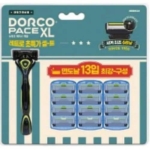 도루코 XL 면도기 본품, 13날 기획 1SET(유클 쿠폰 20,805원/3만원 이상 무료배송)