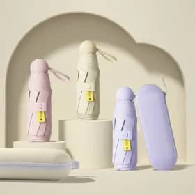 파스텔 초경량 캡슐우산 2개