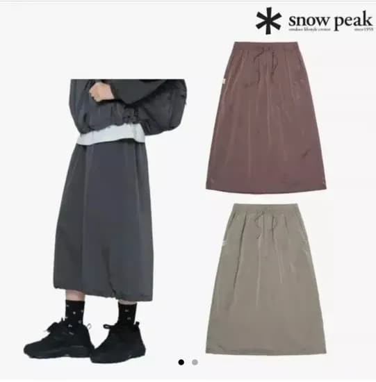스노우피크 여성 브라이트 스커트 (35,280원/무료)