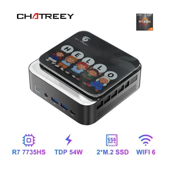 CHATREEY AN3P 라이젠7 7735HS 미니PC 167.97달러