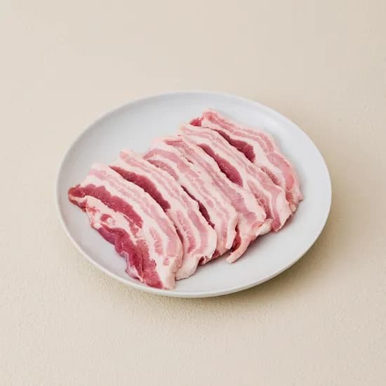 녹차먹여 키운 한돈 삼겹살 500g