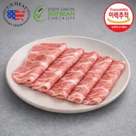 미국산 쫀득 목전지 4mm 두께 2kg (1kg+1kg)