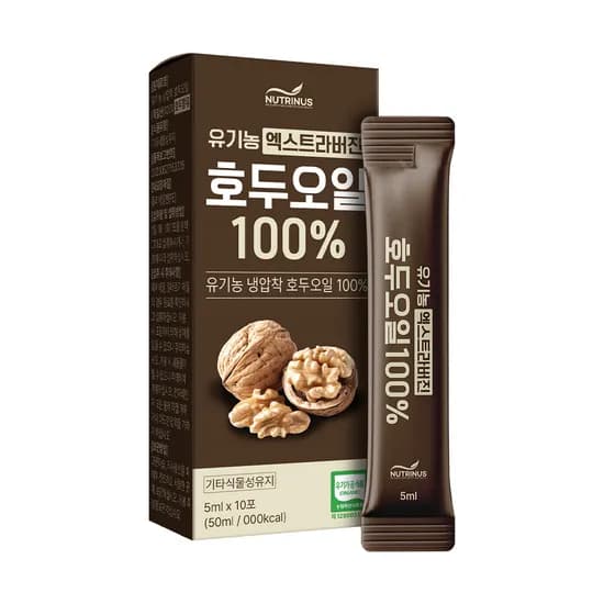 뉴트리너스 유기농 식물성 오메가3 100% 호두오일 5ml 외 다양 10포