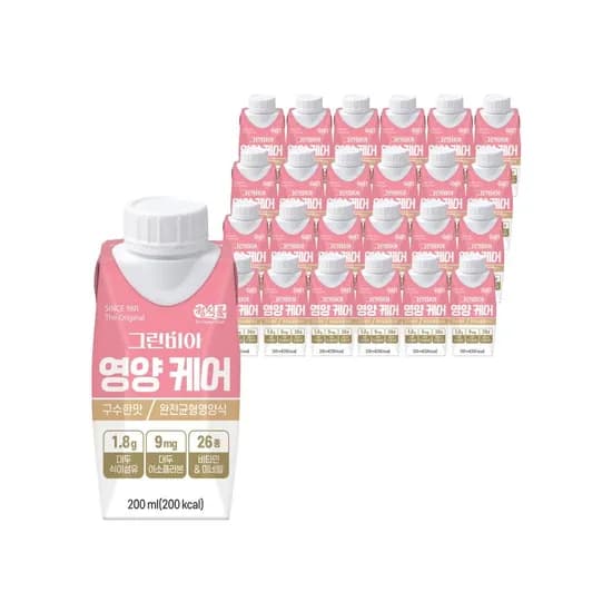 그린비아 영양케어 구수한맛 200mlx43팩