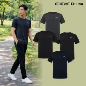 아이더 반팔 라운트 티셔츠 2장