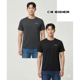 아이더 POP ON 2PACK 남성 반팔 라운드 티셔츠 DMM26292_INT