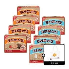 크라운산도 딸기 161g 4개 외 다양 크림 161g 4개