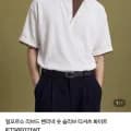 일꼬르소 노크잇 리브드 헨리넥 반팔티