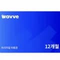 Wavve 프리미엄 이용권 12개월