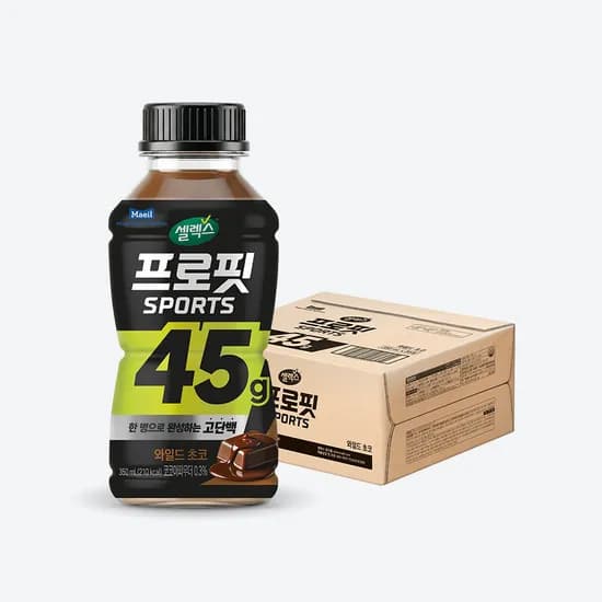 프로핏 스포츠 와일드초코 단백질 45g 350ml x 20개