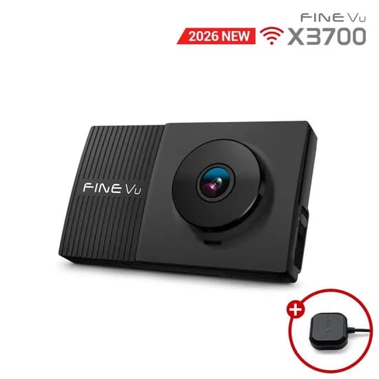 파인뷰 X3700 QHD 2채널 AI블랙박스 스마트폰 연동