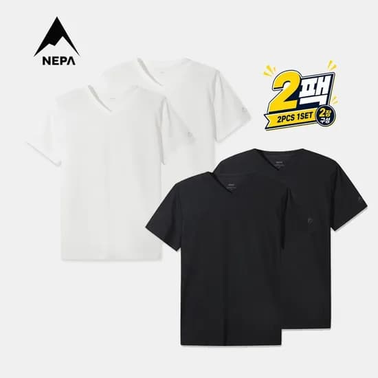 네파 기능성 냉감 아이스 쿨티셔츠 2Pack