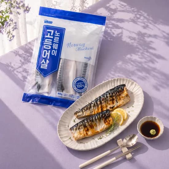 노르웨이 고등어살 필렛 900g 외 다양 2개