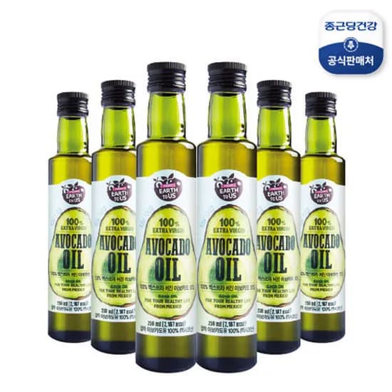 어스투어스 엑스트라버진 아보카도오일 250ml 6병