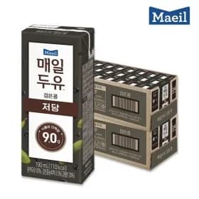 매일두유 검은콩 식물성단백질 190ml 48팩