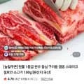 1등급 이상 한우 등심 구이용 100g