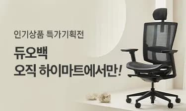 듀오백 브라보 BR-200C 알루미늄베이스 메쉬 컴퓨터 책상 의자 외 다양 1개