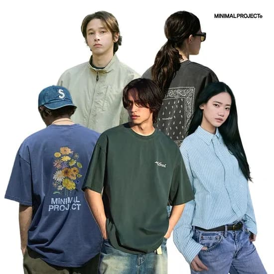 미니멀프로젝트 턴 테이블 빈티지 오버핏 반팔티 (15,650원/무배)