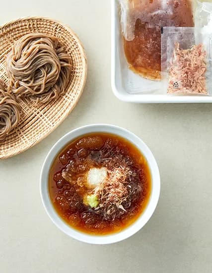 하코야 살얼음 동동 냉메밀 소바 2인분