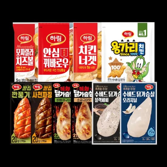 하림 닭가슴살&튀김 올인원 선물세트 외 다양