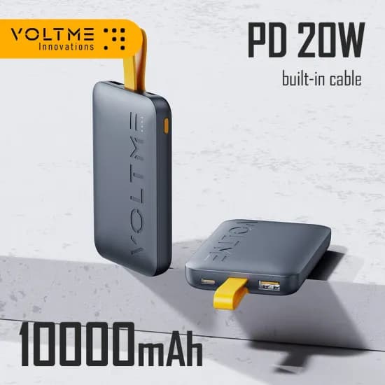 VOLTME USB C 보조배터리 10000mAh PD 20W