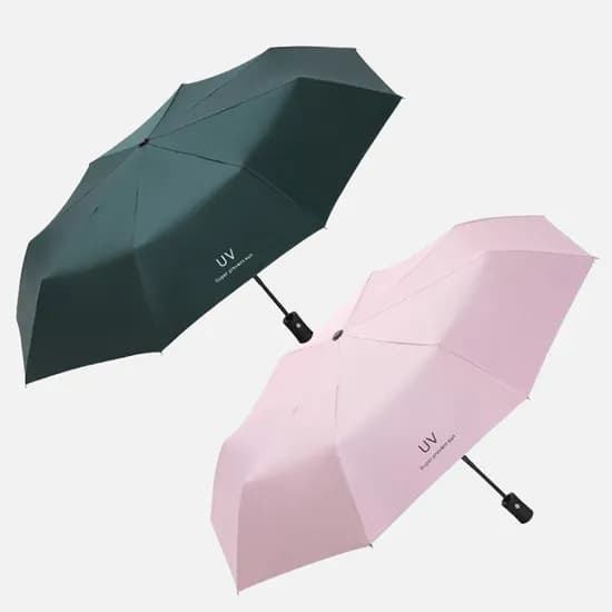 UV 자외선 차단 접이식 우산 2개