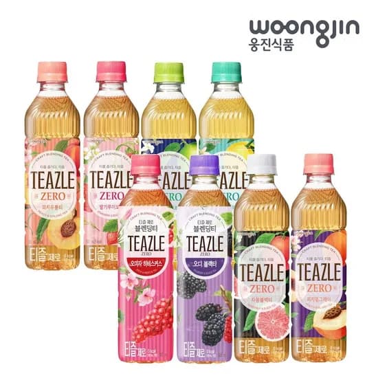 티즐 제로 블랜딩티 500ml x 20페트 (12,250원/무료)