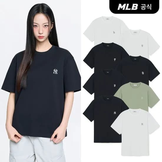 6SS 공용 베이직 헤비웨이트 오버핏 반팔 티셔츠 (8 COLOR) (36,590원/무료)2