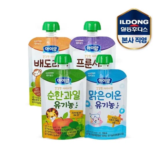 아이얌 아이사랑 주스 4종 모음 (11,900원/무료)