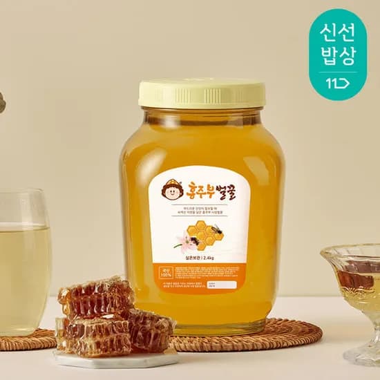 26년 햇 국내산 사양벌꿀 아카시아향 2.4kg (17,960원 / 무배)