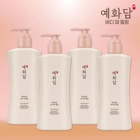 예화담 비단살결 때필링 500ml 4개