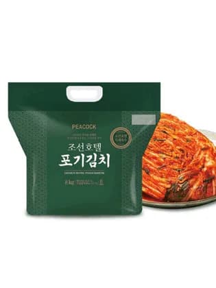 피코크 조선호텔 포기김치 8kg(55,900원/무료)