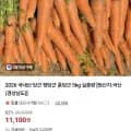 국산 햇 당근 5kg