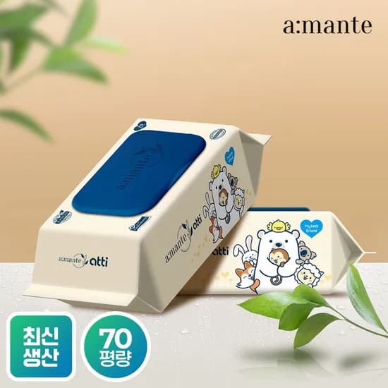아망떼 물티슈 70평량 70매 20팩 외 다양