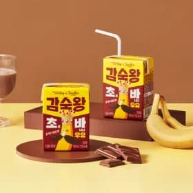 감숙왕 초코바나나우유 190ml 외 다양 4개입 (1BOX) 4개 총 11,810원
