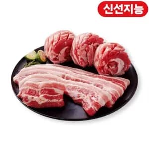 캐나다산 삼겹살, 목살 외 다양 600g 총 6개