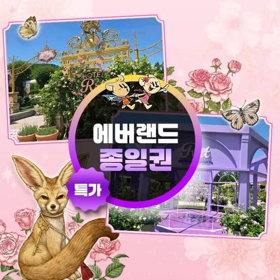 에버랜드 종일권 외 다양 6월30일 32,840원