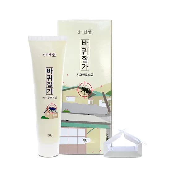 신기한 방 바퀴 잘가 시그마포스겔 외 다양 70g 총 1개
