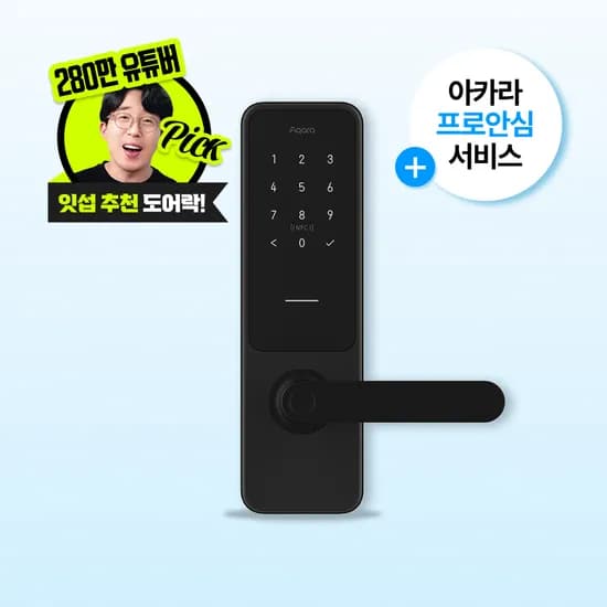 스마트 도어락 L00+ 안심설치 패키지 (외 다양) 1개