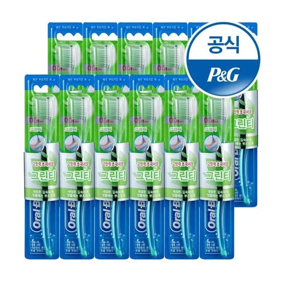 오랄비 기능별 성인 칫솔 외 12개, 12개