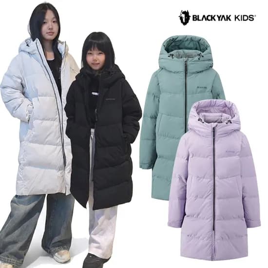 블랙야크키즈 덕롱다운 외 다양, 수량 20개, 블랙, M 사이즈, 3.5kg